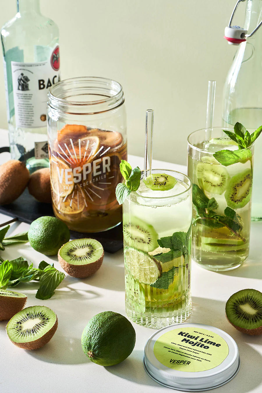 kiwi lime mojito | craft cocktails