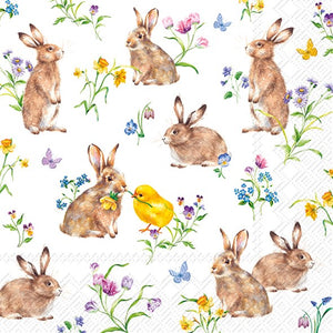 easter friends | luncheon napkins