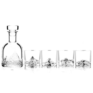 Luxury Peaks Whiskey Glasses Set/2 - Creative Kitchen Fargo