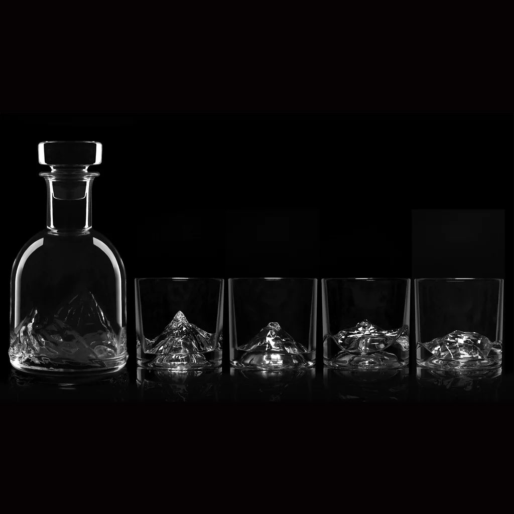 peaks | luxury whiskey set
