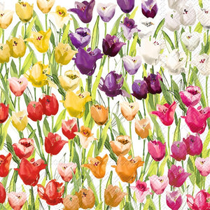 tulip field | luncheon napkins