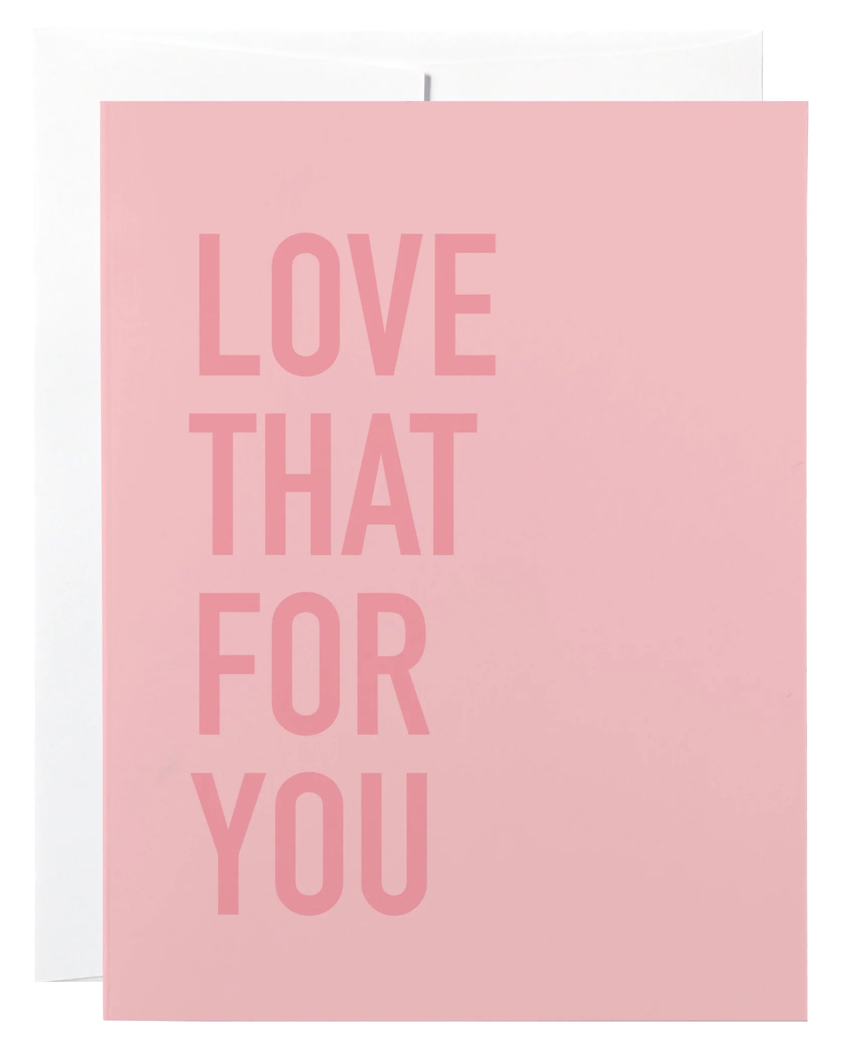 love that for you | sweary card