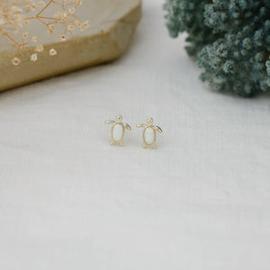 maui | opalite stud earrings