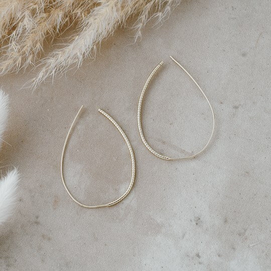 new age | hoop earrings