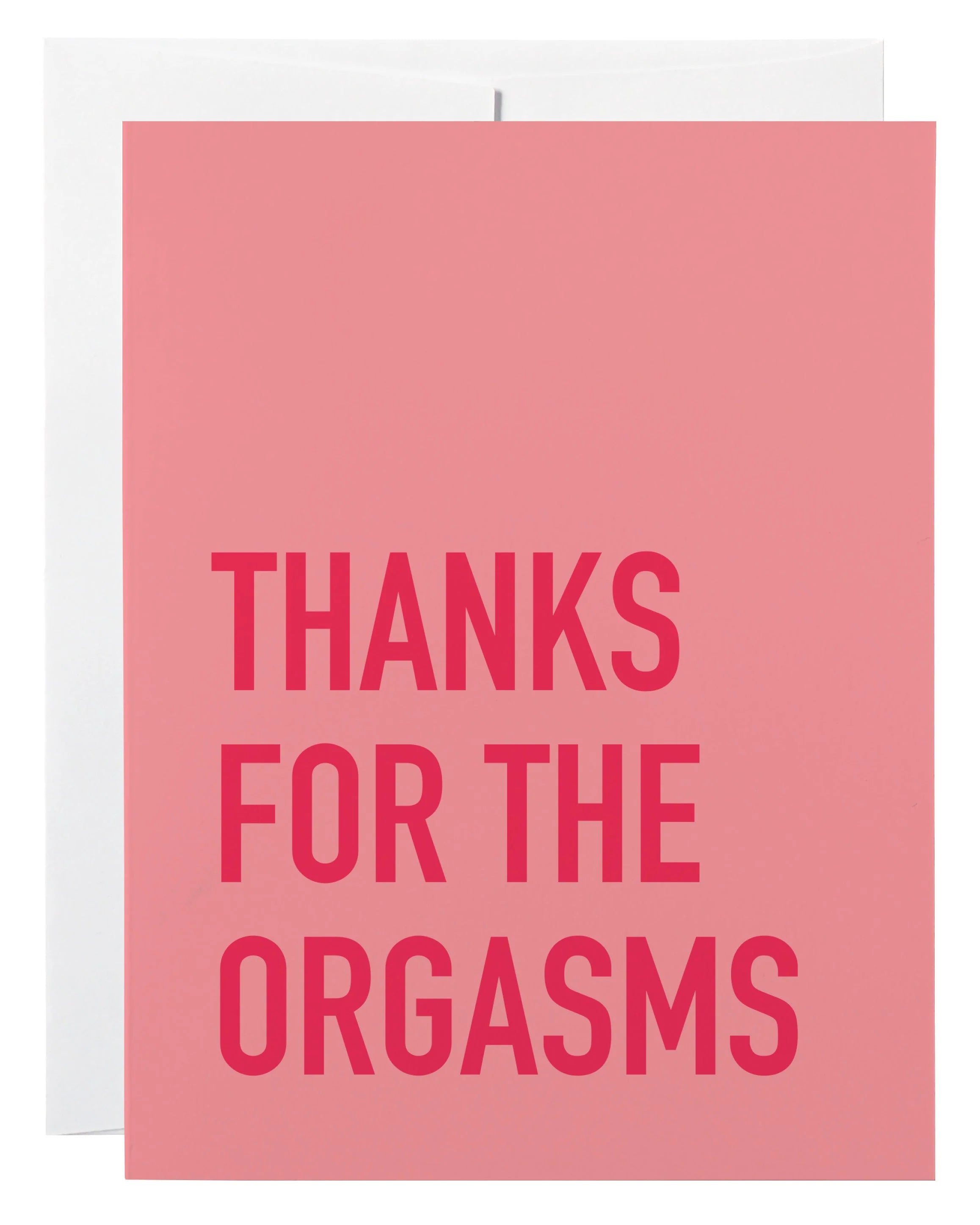 thanks for the | sweary card