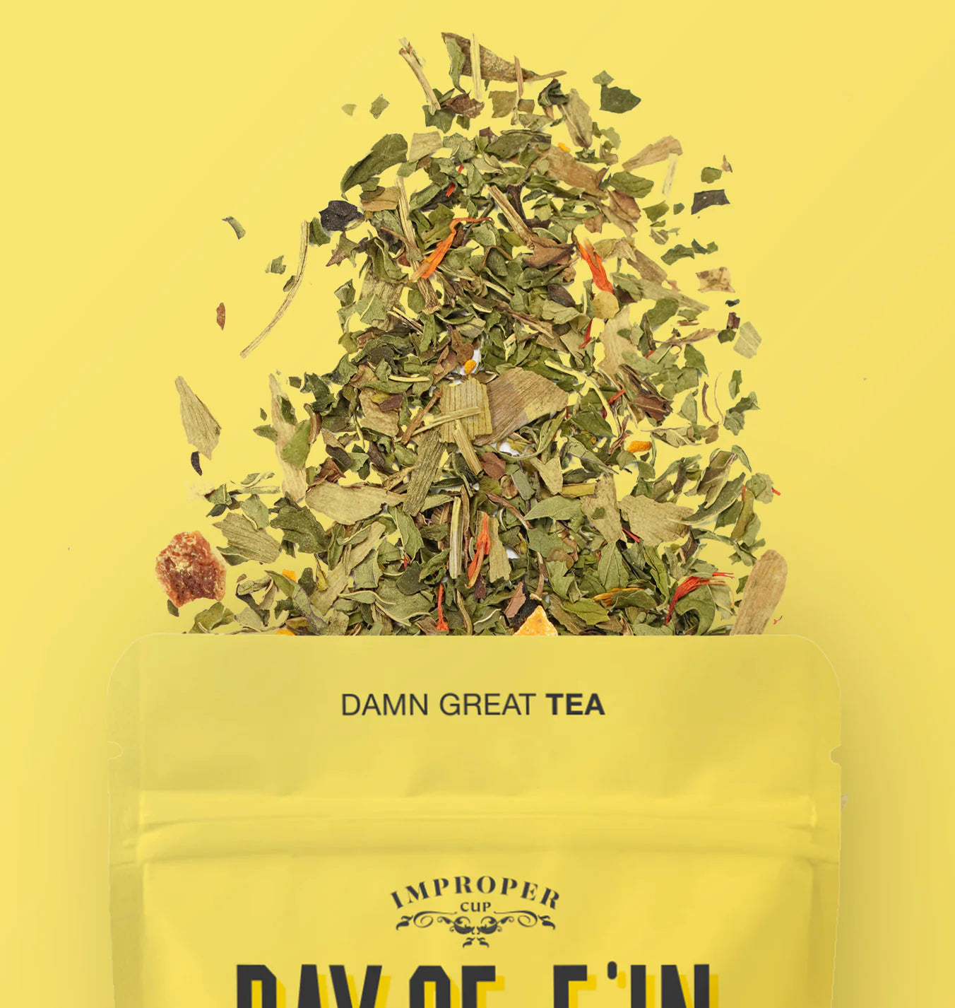 ray of f'in sunshine | damn great tea