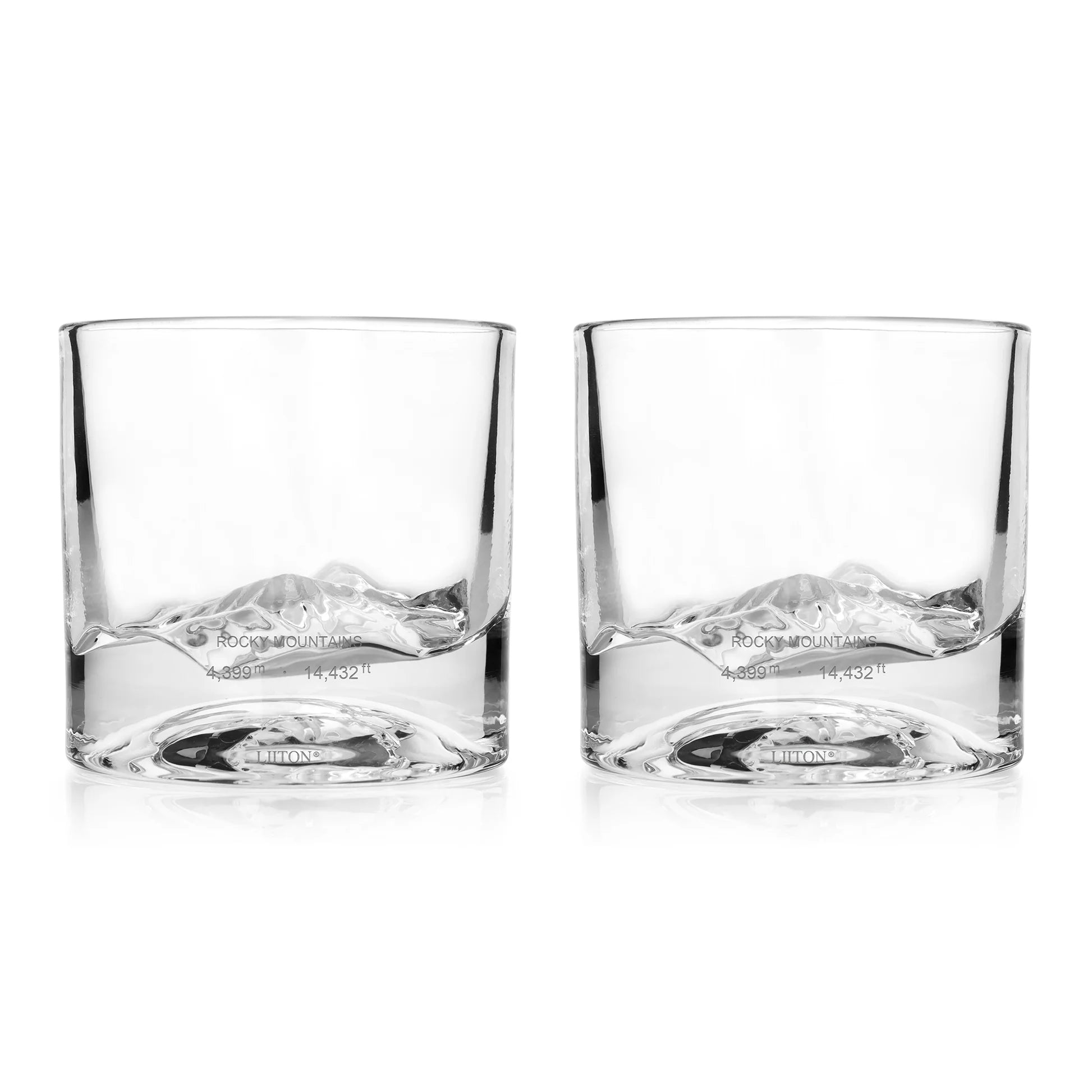 rocky mountain | luxury whiskey glasses