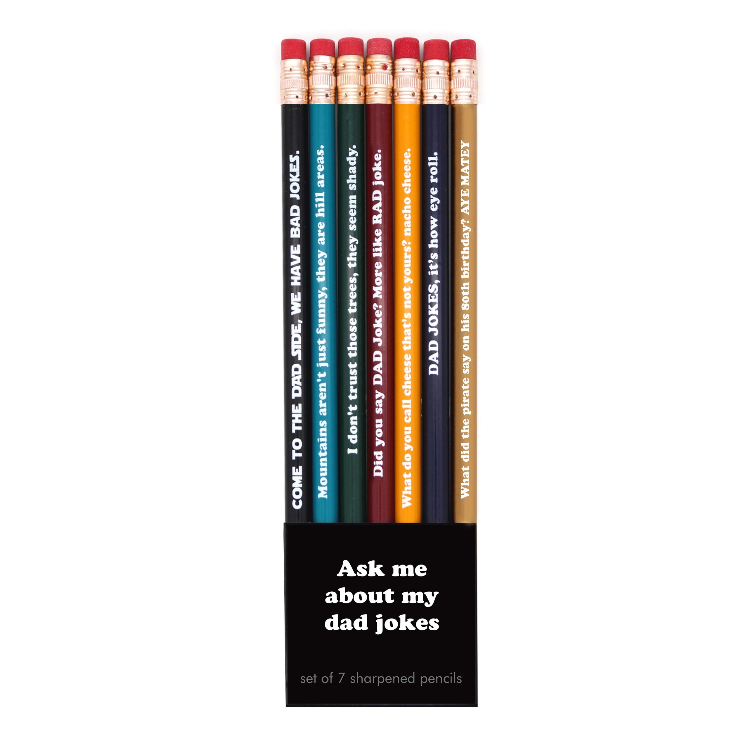 dad jokes | pencil set