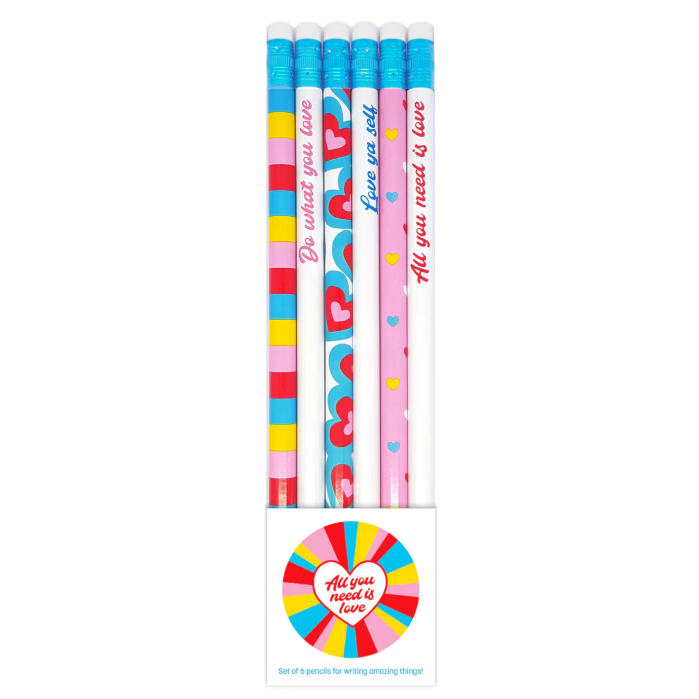 all you need is love | pencil set