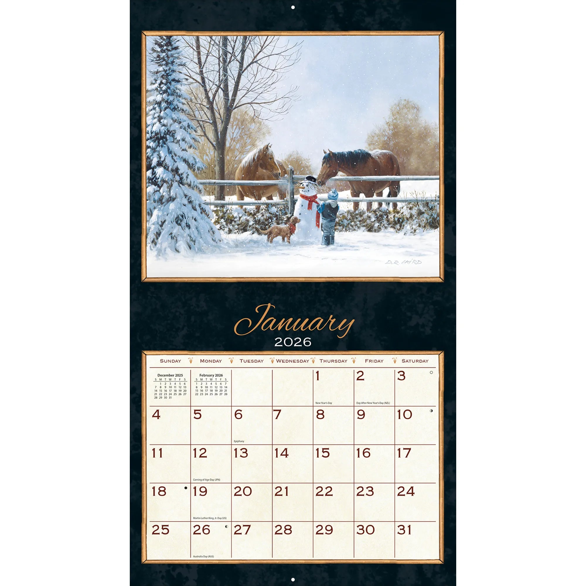 treasured times | 2026 calendar