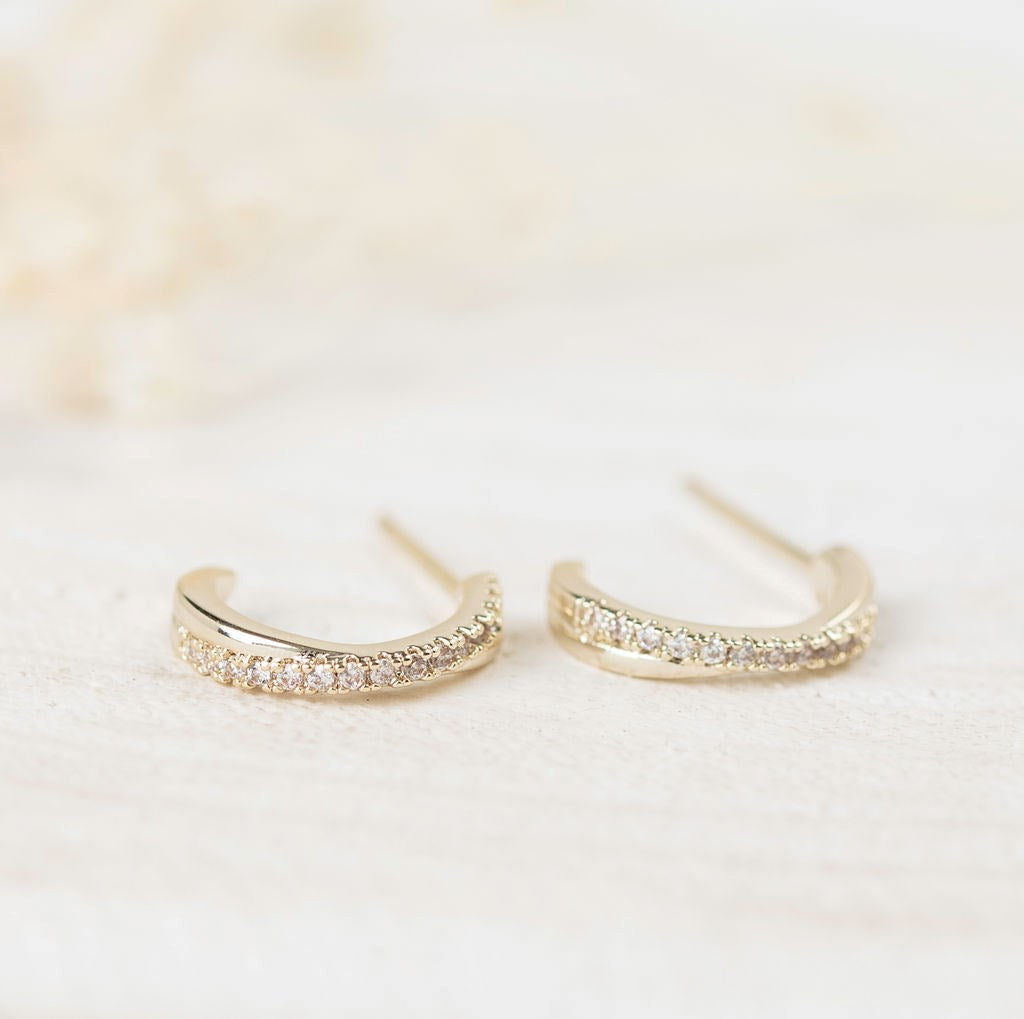 tiny dancer | hoop earrings