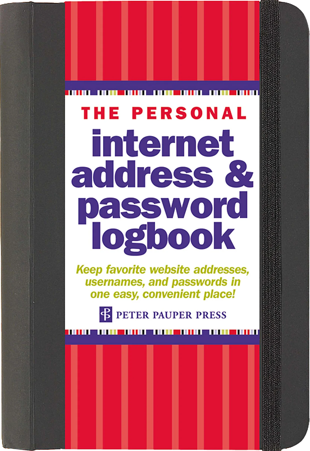 address & password | black log book