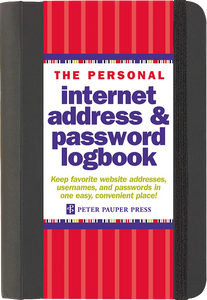 address & password | black log book