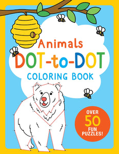 animals dot to dot | colouring activity book