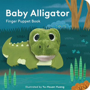 baby alligator | finger puppet book