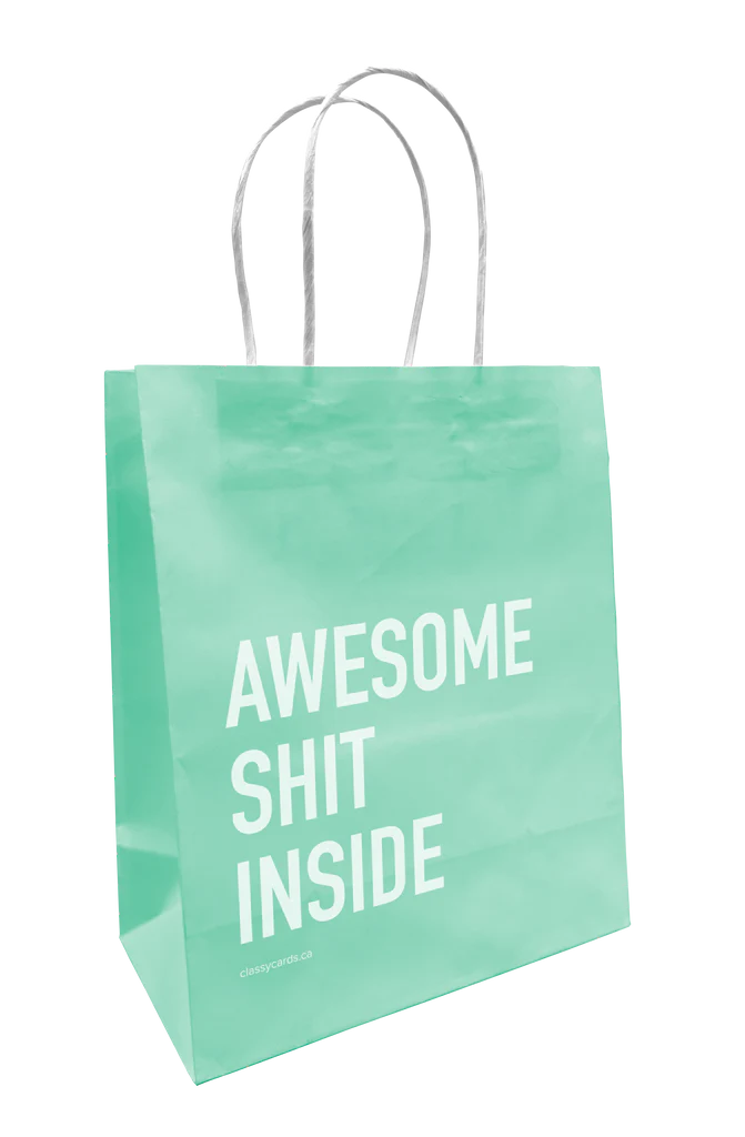 awesome | sweary gift bag