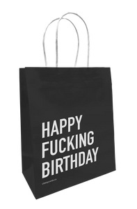 happy birthday | sweary gift bag