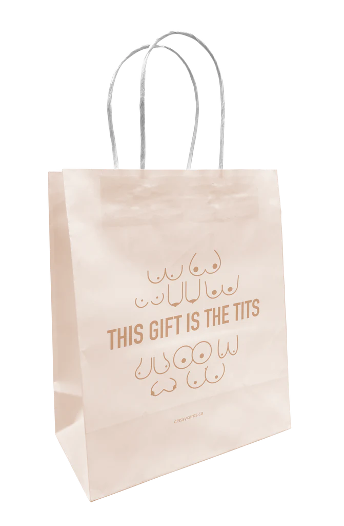 this gift is | sweary gift bag
