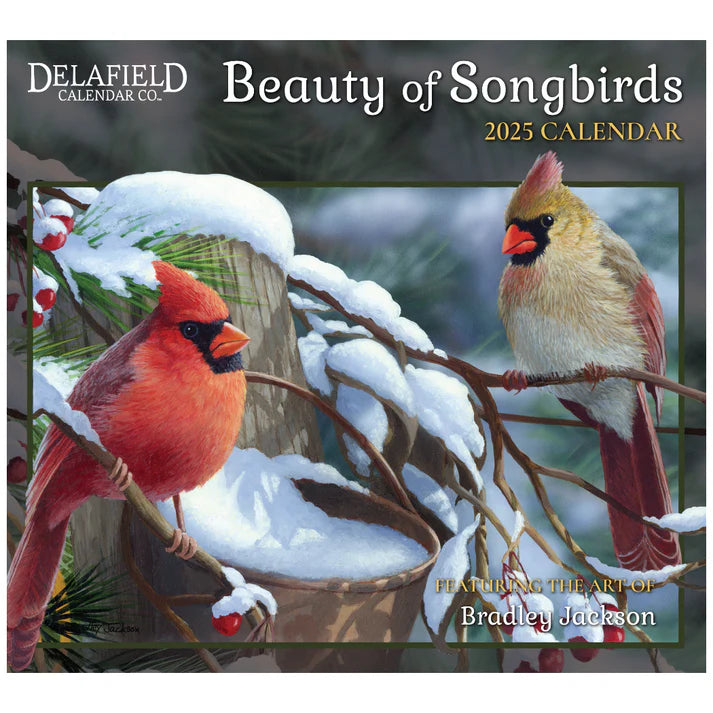 beauty of songbirds | 2025 calendar