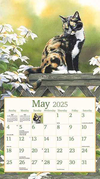 cats in the country | 2025 calendar