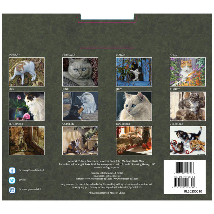 cats at home | 2025 calendar