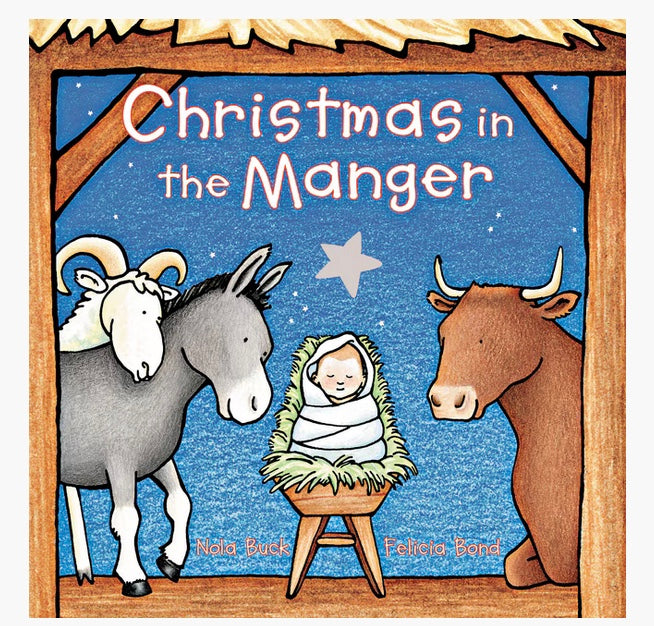 christmas in the manger | book