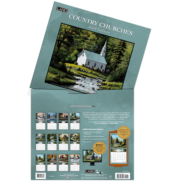 country churches | 2025 calendar