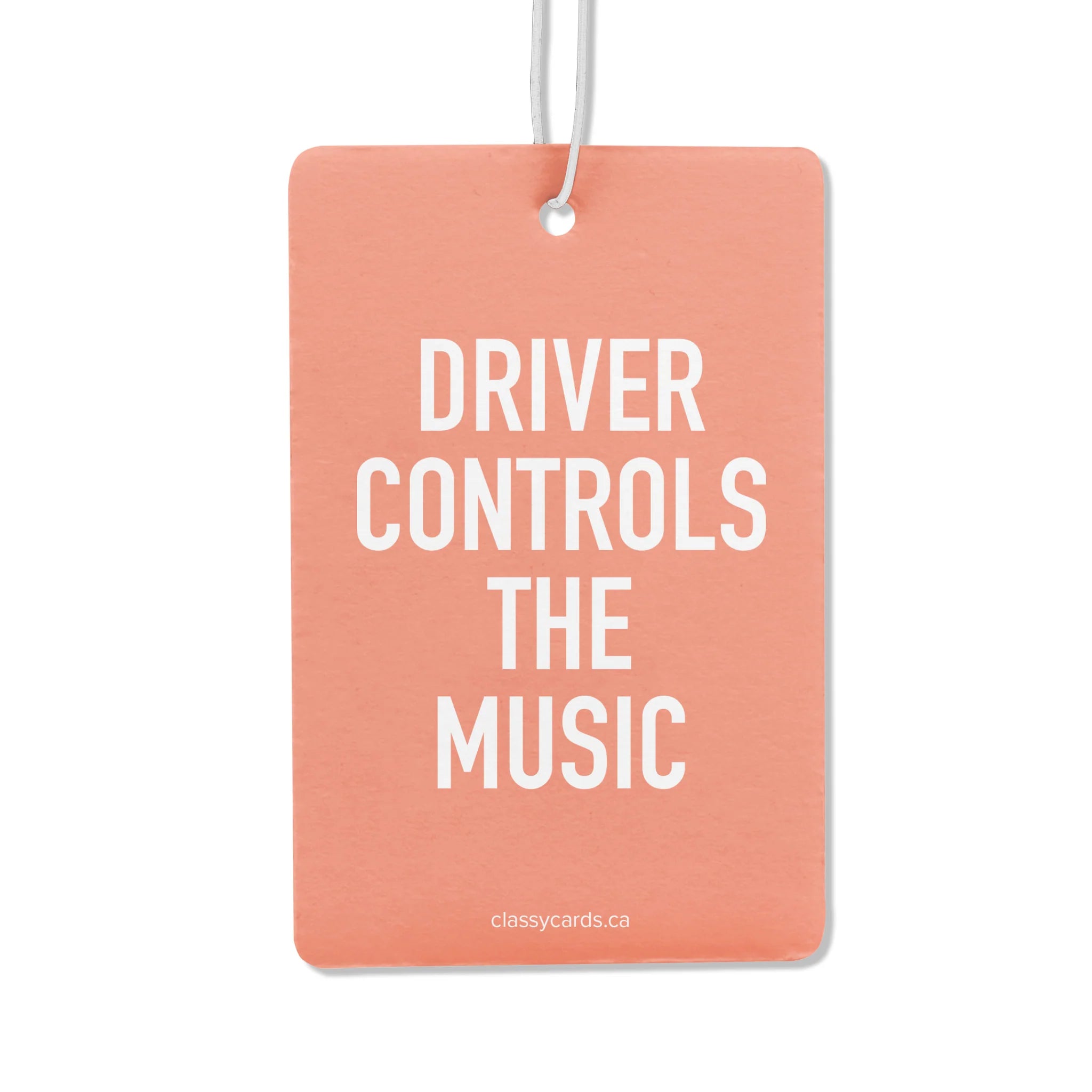 driver controls the music | air freshener