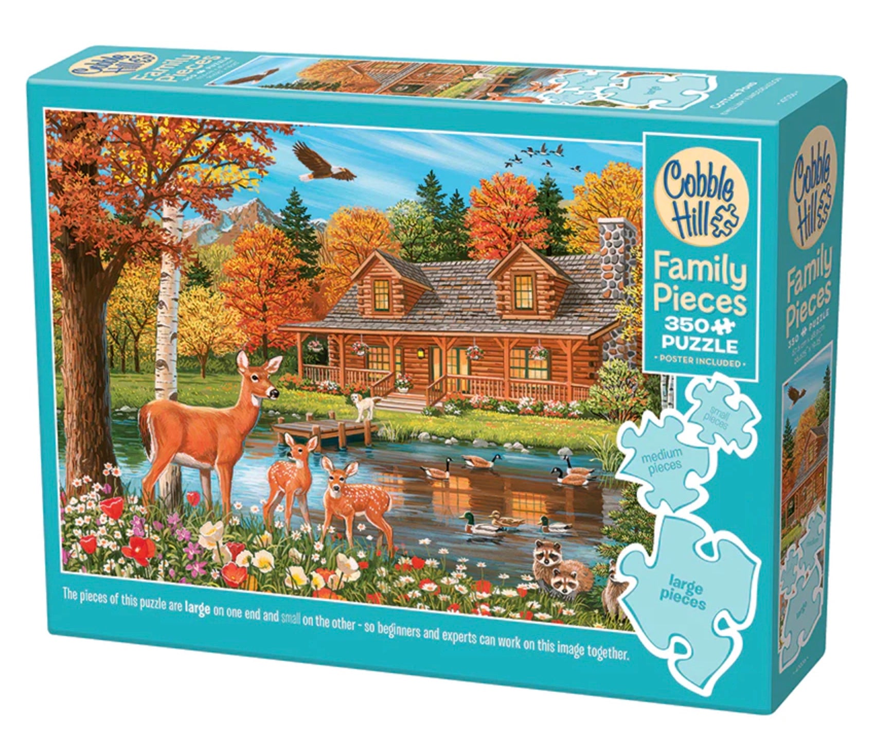 500 pc cottage pond | puzzle