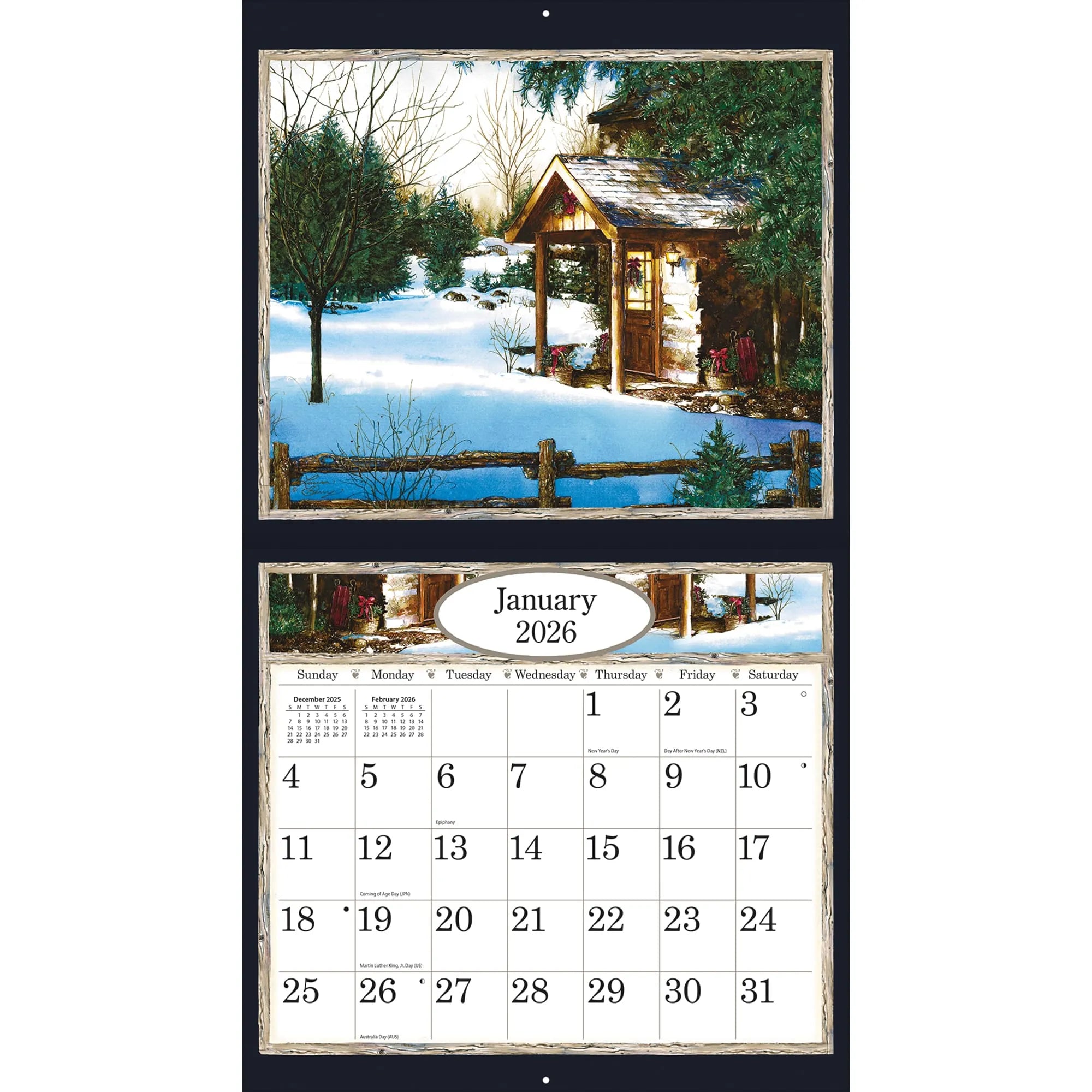 country welcome | 2026 calendar