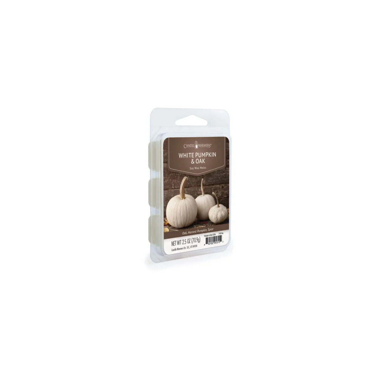 white pumpkin & oak | wax melts