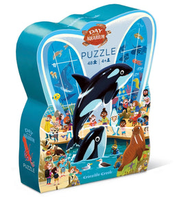 48 pc day at the aquarium | puzzle