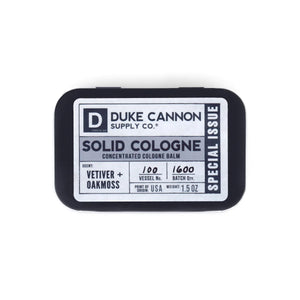 vetiver and oak moss | solid cologne