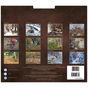 deer in the woods | 2025 calendar