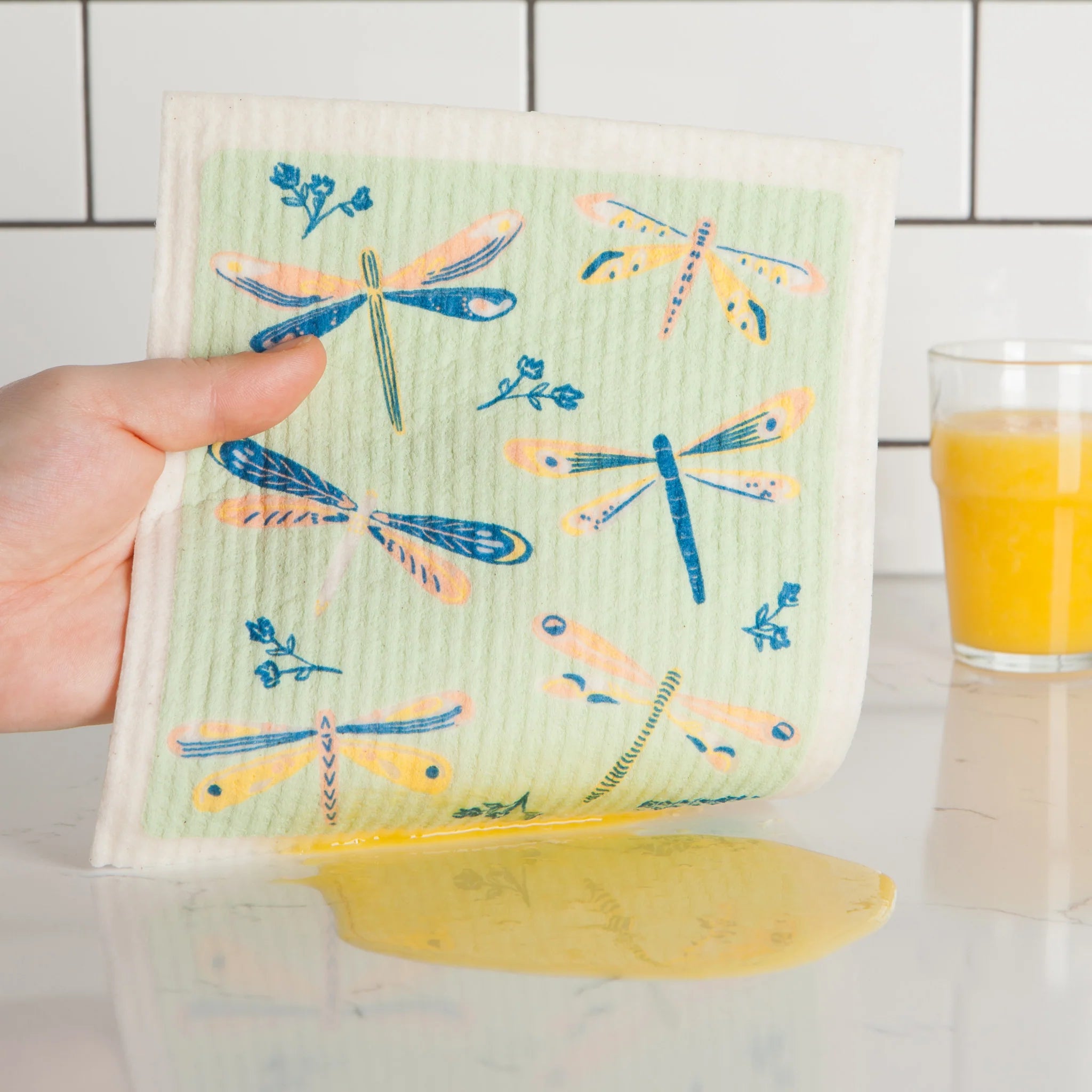 dragonfly | swedish dish cloth