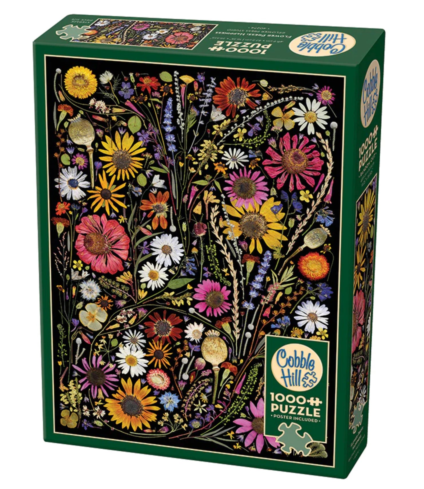 1000 pc flower press | puzzle