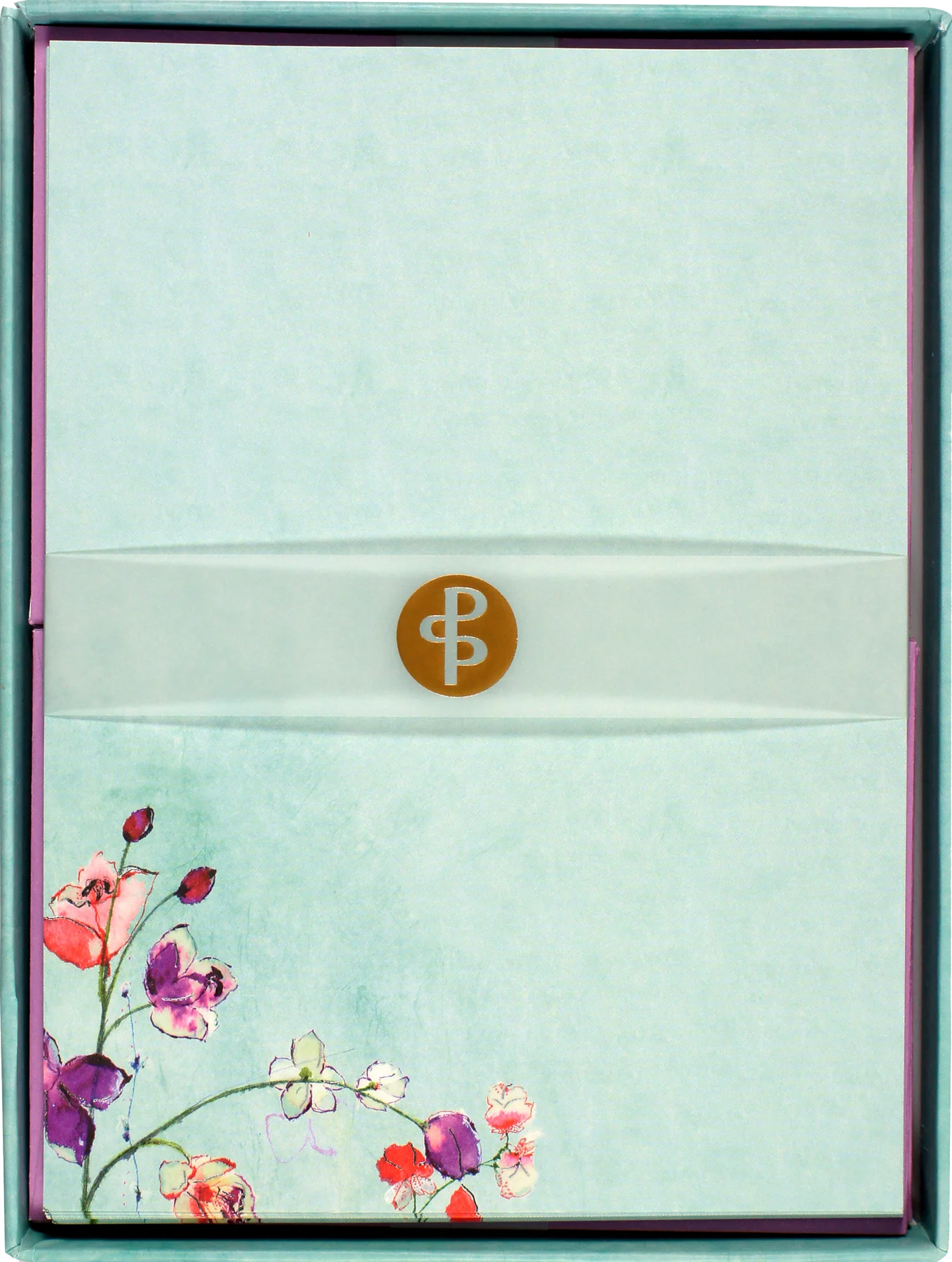 fuchsia blooms | boxed stationery