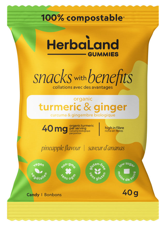 ginger and tumeric | herbaland gummi