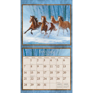 horses in the mist | 2025 calendar