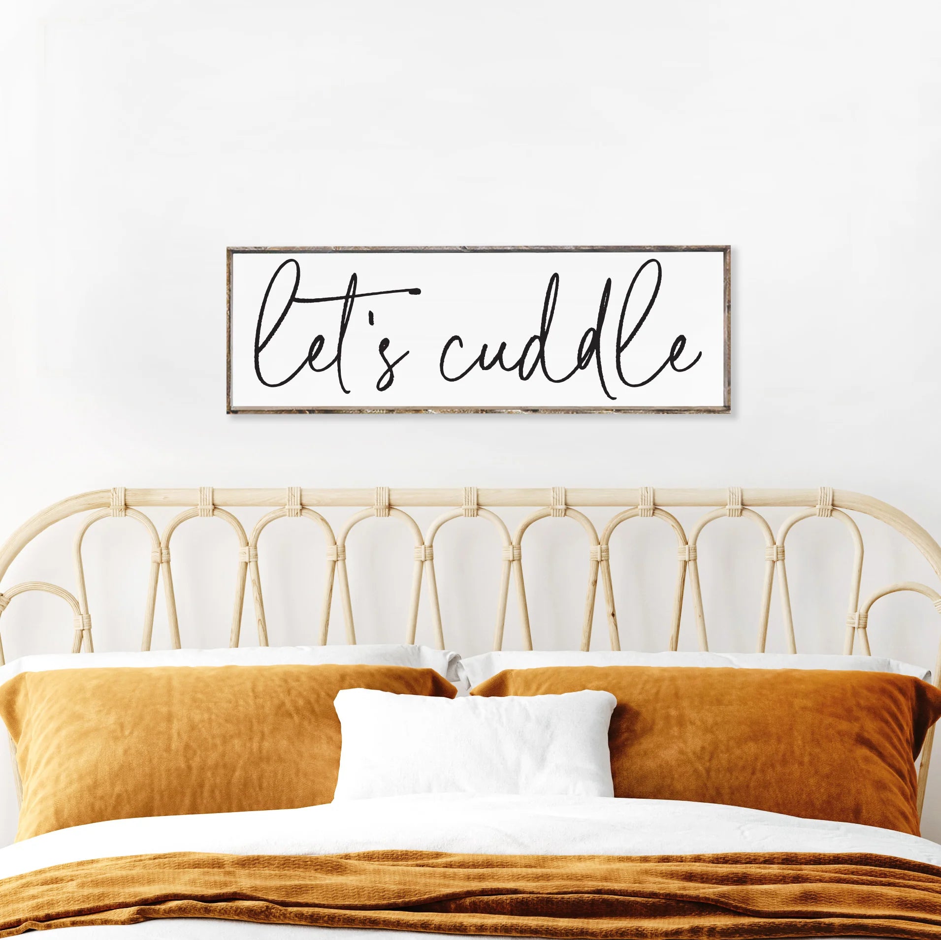 let's cuddle | sign