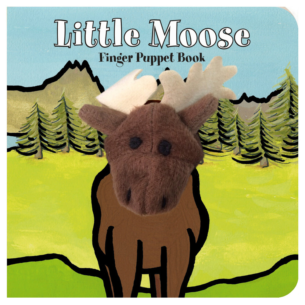 little moose | finger puppet book