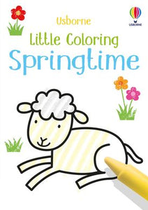 little colouring springtime | colouring book