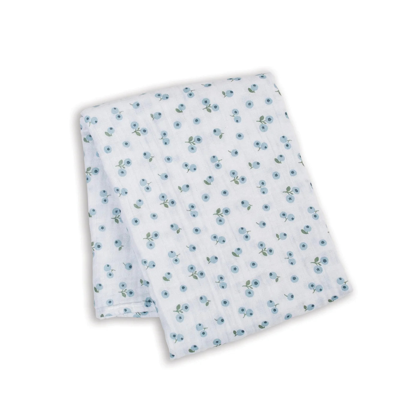 blueberries | muslin cotton large swaddle