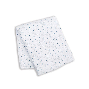 stars | muslin cotton large swaddle