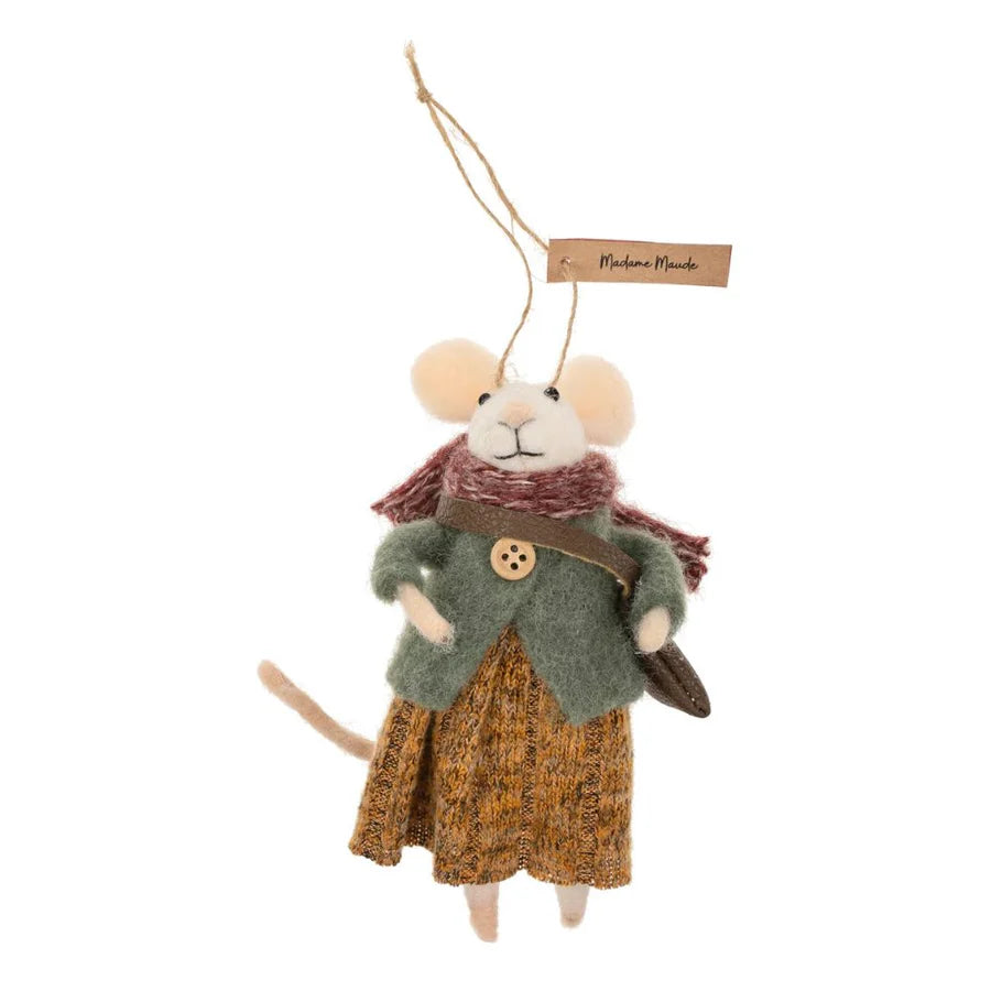 madame maude | mouse ornament