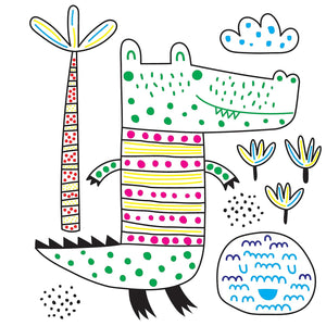 animals | paint magic with water
