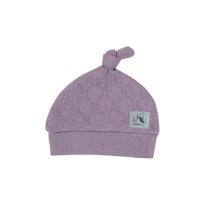 mauve | quilted hat