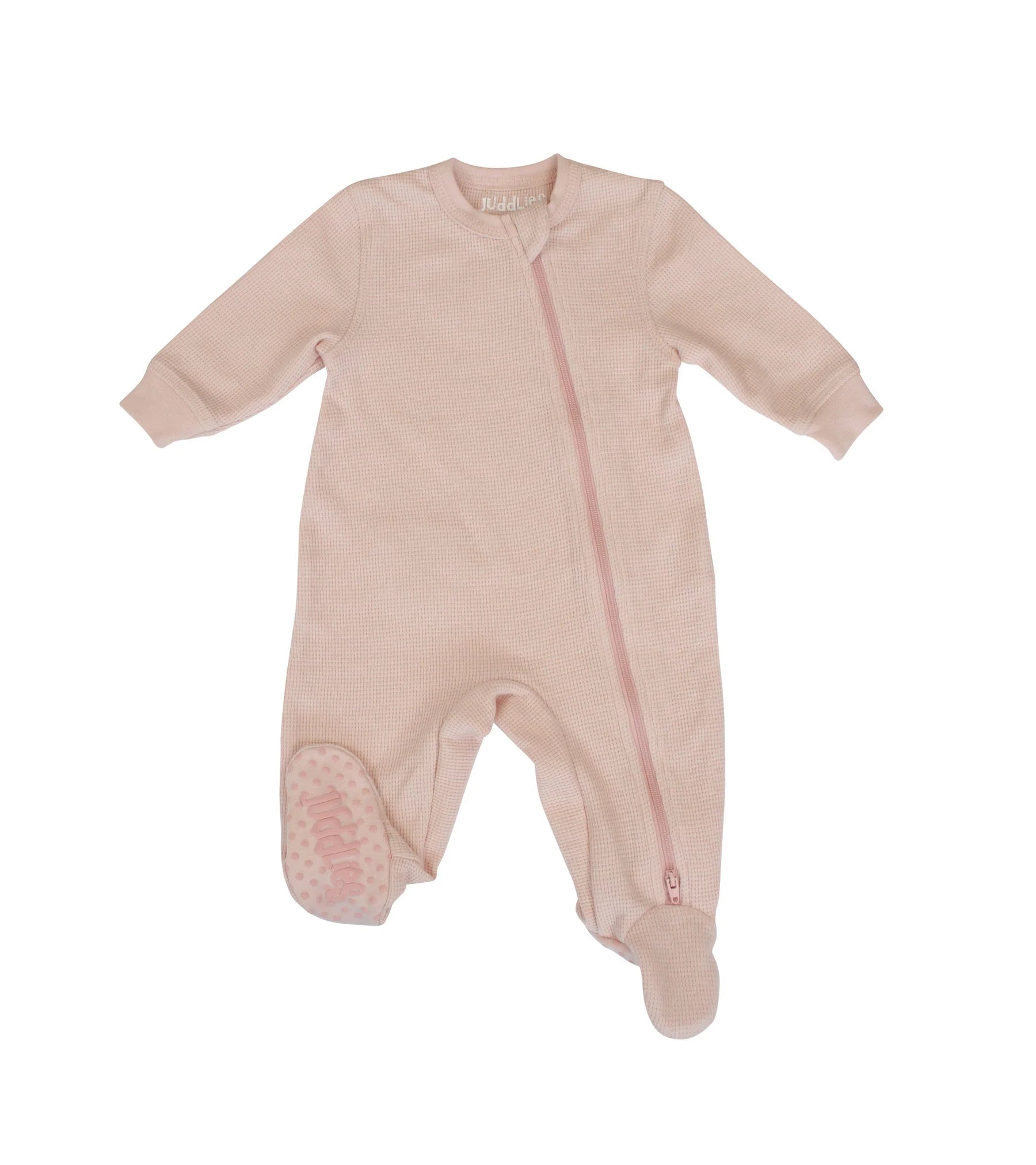 pink  |  mini waffle footed sleeper