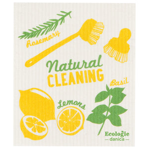 natural cleaning | swedish dish cloth