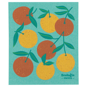 oranges | swedish dish cloth